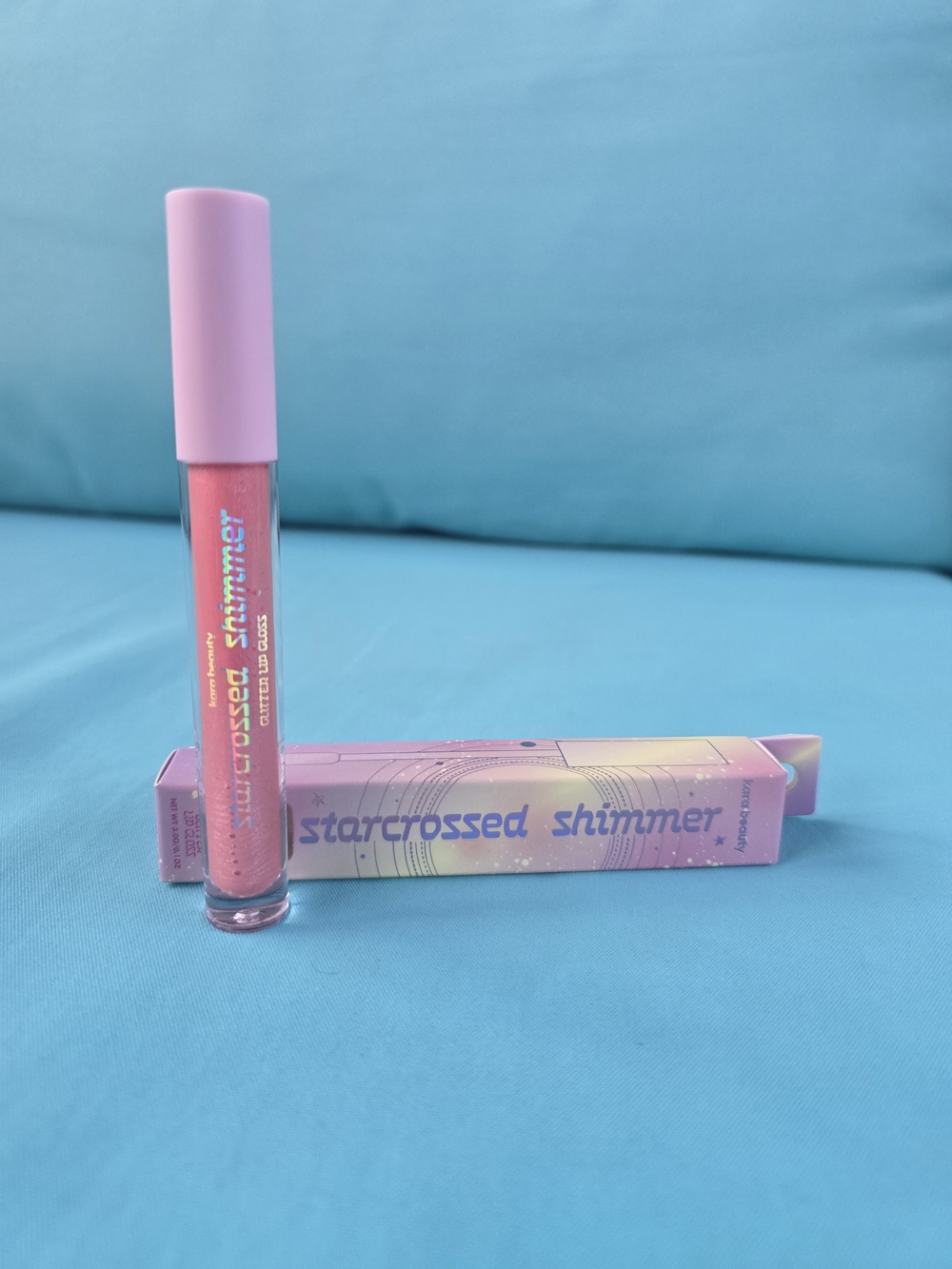 💚 Kara Beauty Starcrossed Shimmer Glitter Lip Gloss.